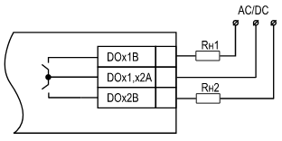 Схема подключения МУ210-403